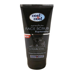 Cool & Cool Men Charcoal Regenerating Face Scrub Cool & Cool