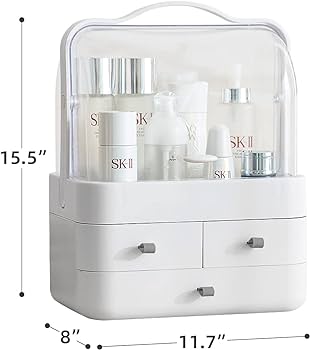 Modern Cosmetic Organizer Makeup Storage Holder 3 Layer Cosmia