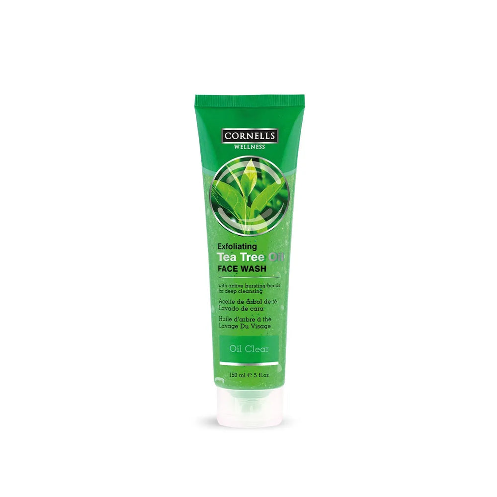Cornells Wellness Exfoliating Tea Tree Face Wash - 150ml Cornells Wellness