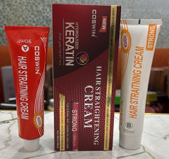 Coswin hair Straightening cream (Each Cream 90ml) Coswin