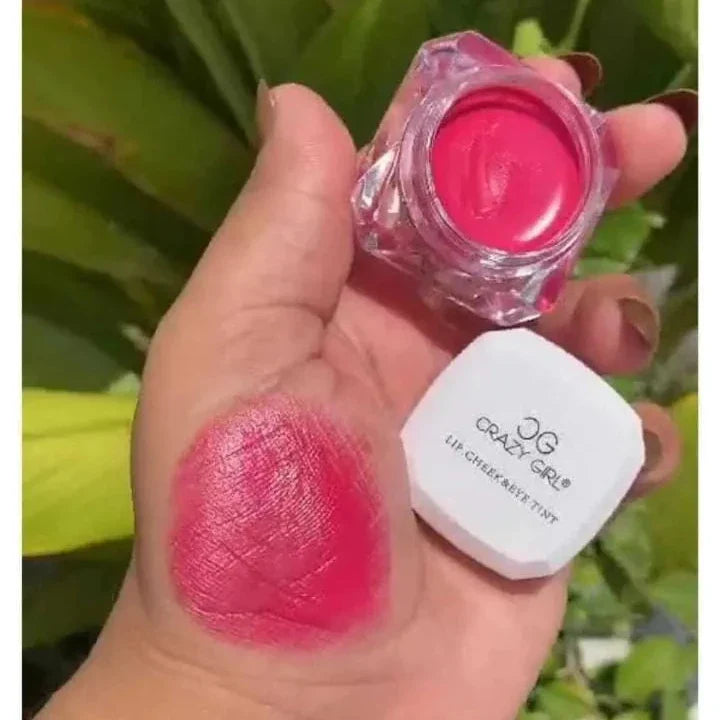 Crazy girl Multi Use Lips Eye Cheeks Tint 6Pcs Set Crazy Girl