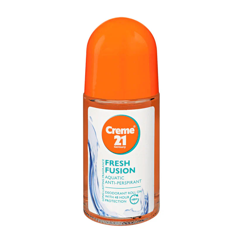 Creme 21 Fresh Fusion aquatic 48h anti-perspirant roll-on - 50ml Creme 21