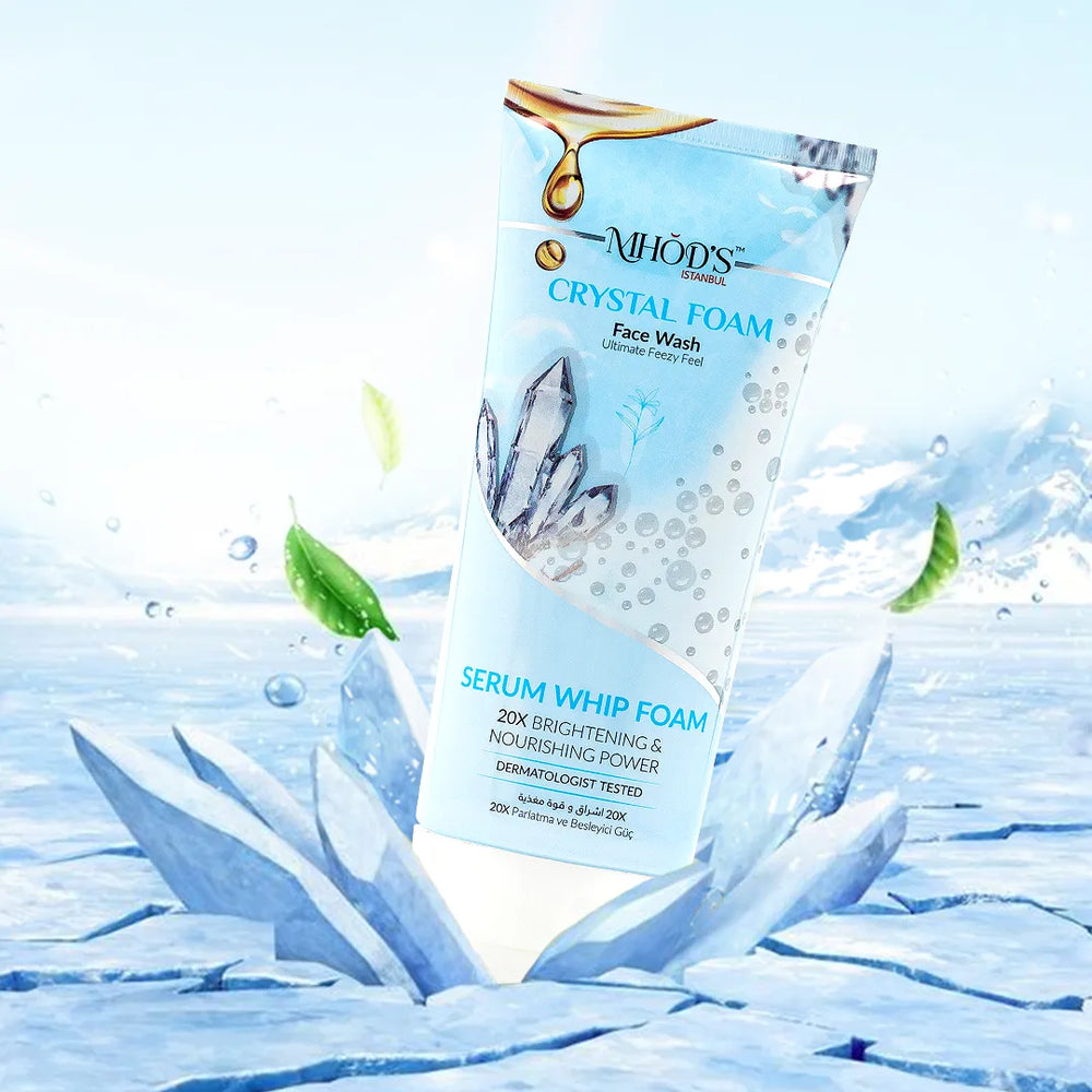 Mhod’s Istanbul Crystal Foam – Serum Whip Foam Face Wash - 100g Mhod’s Istanbul