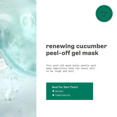 Freeman Renewing Cucumber Peel-Off Gel Mask 75ml Freeman