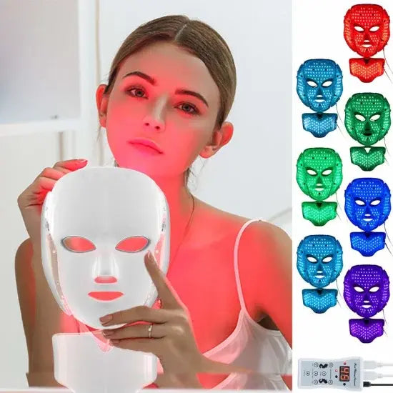 Electric 7 Color LED Facial Mask Cosmia.pk