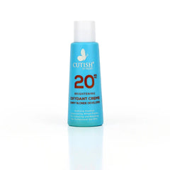 Cutish Cream Bleach (1) Oxydant Creme, (1) Developer and Perfect Blonde Dust Free Ultimate Bleach Powder Cutish