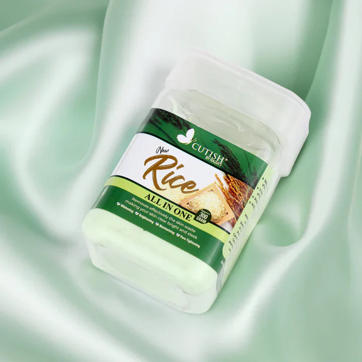 Cutish New Rice All In One Facial Cleanser Jar Cutish