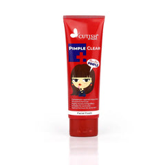 Cutish Pimple Clear Facial Foam Bye Bye Pimple 100gm Cutish