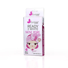 Cutish Ready 2 White Nose Strips 6 Pcs Cutish