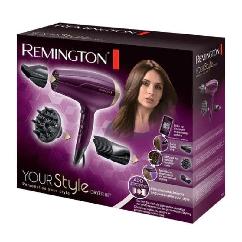 Remington D5219 Your Style Hair Dryer Kit Remington