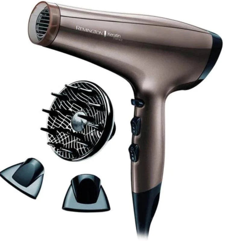 Original Remington D8002 Hair Dryer Keratin Pro 2200w Remington