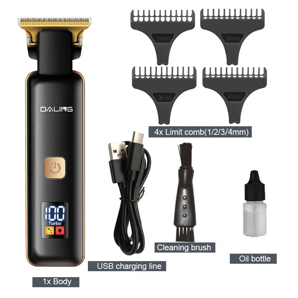 DALING DL-1571 USB Low Noise Professional Cordless Portable Men's Daling