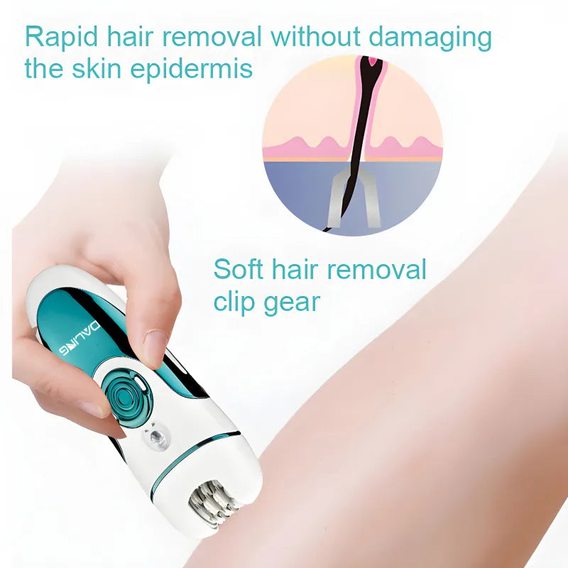 DALING DL-6018 high quality 4 in 1 lady epilator Daling