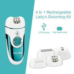 DALING DL-6018 high quality 4 in 1 lady epilator Daling