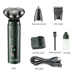 DALING DL-9207 NEW 3 IN 1 Rechargeable Electric Shaving Machine Daling