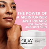 Olay Double Action Day Cream & Primer, Normal/Dry Skin – 50 ml