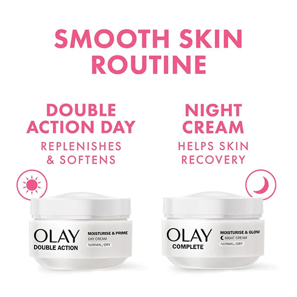 Olay Double Action Day Cream & Primer, Normal/Dry Skin – 50 ml Olay