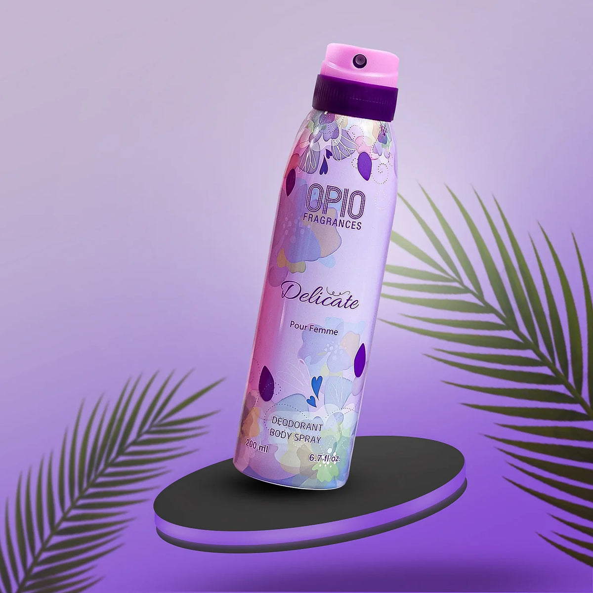 Opio Delicate Deodorant Body Spray for Women (200ml) Opio