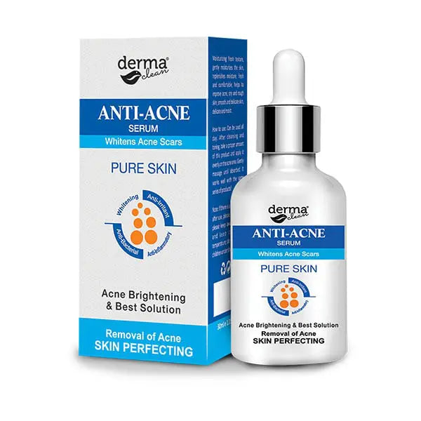Derma Clean Anti Acne and Whitening Serum - 30ml Derma Clean