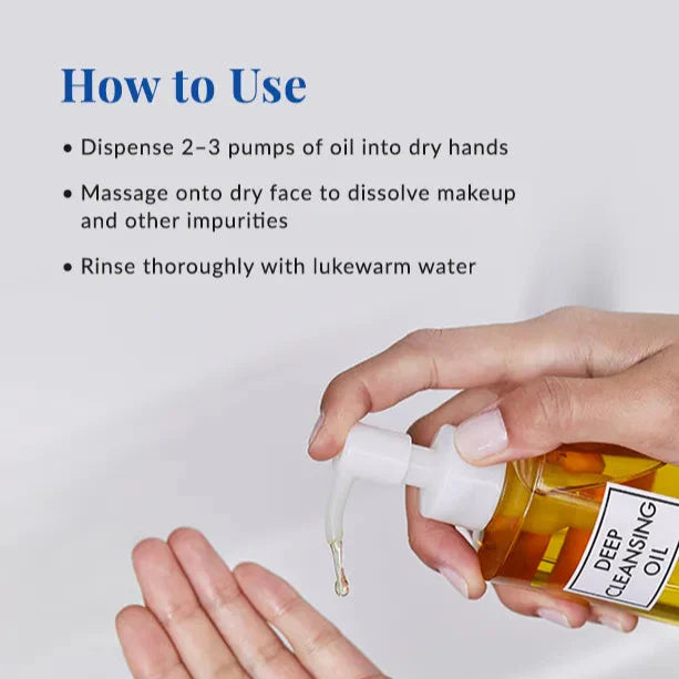 DHC's 'Deep Cleansing Oil' Cleans the Skin of Dirt and Debris 200ml DHC