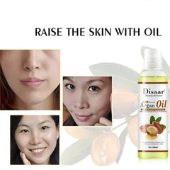 DISAAR 100% Natural Argan Oil Moisturizing Skin Massage body Oil 100ml DISAAR