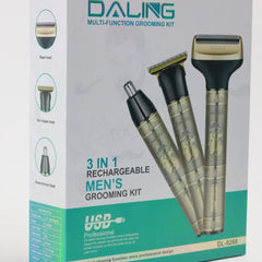 Daling DL-9266 3-in-1 Rechargeable Hair Clipper Daling