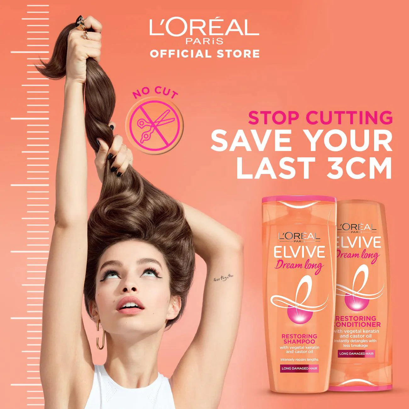 L'oreal Paris Dream Long Conditioner - 175ml Loreal Paris