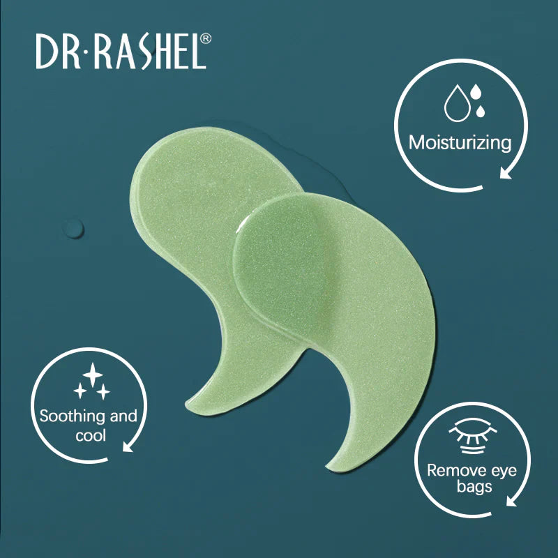 DR.RASHEL Marine Algae Energy Seaweed Collagen Mask Moisturizing Eye Patches Anti-Wrinkle Eye Mask - 60 Pcs DR.Rashel