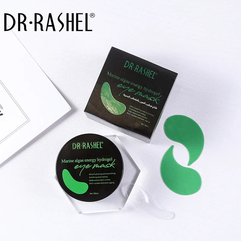 DR.RASHEL Marine Algae Energy Seaweed Collagen Mask Moisturizing Eye Patches Anti-Wrinkle Eye Mask - 60 Pcs DR.Rashel