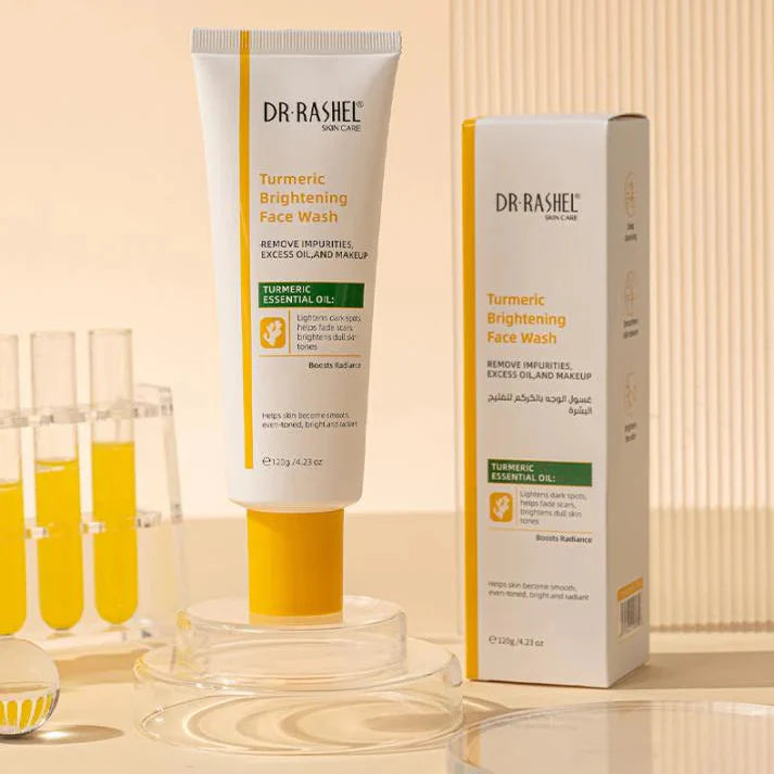 DR RASHEL Turmeric Brightening Face Wash - 120g DR.Rashel