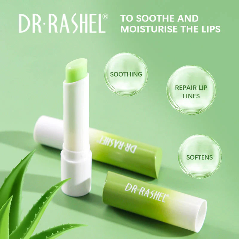 DR RASHEL Lip Balm Series Soothe and Moisturizing Lips - Aloe Vera - 10g DR.Rashel
