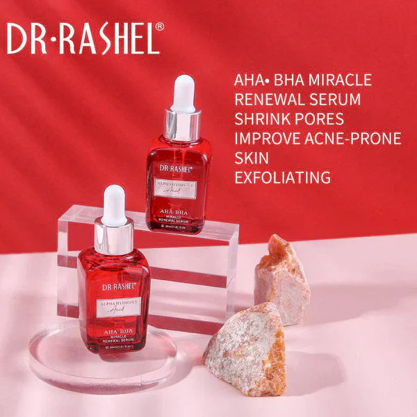 DR RASHEL Skin Care AHA BHA Miracle Renewal Rejuvenation Face Serum - 30ml DR RASHEL