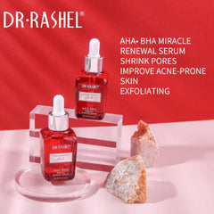 DR RASHEL Skin Care AHA BHA Miracle Renewal Rejuvenation Face Serum - 30ml DR RASHEL
