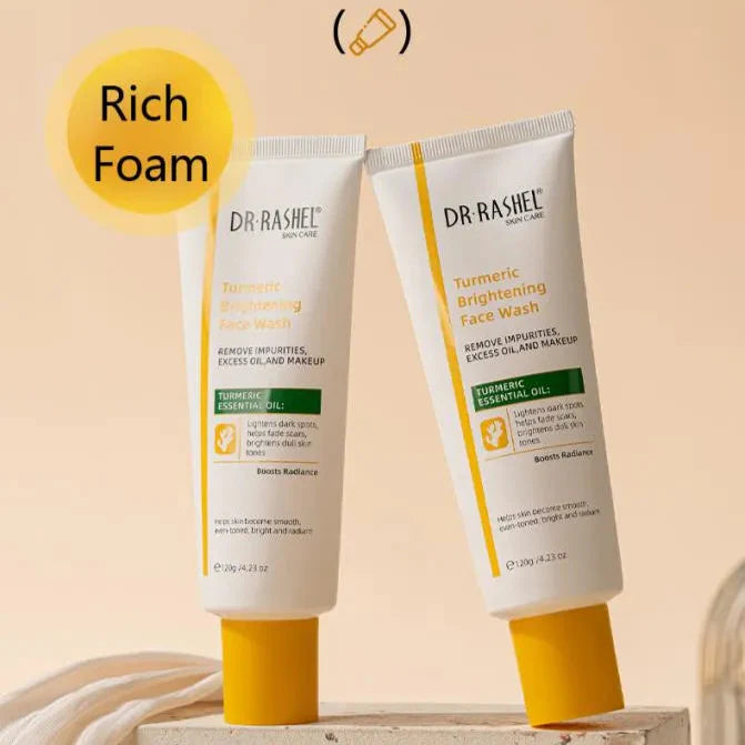 DR RASHEL Turmeric Brightening Face Wash - 120g DR.Rashel