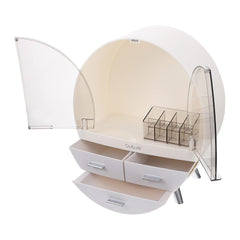 Oval Shaped Cosmetic Organizer Cosmia.pk