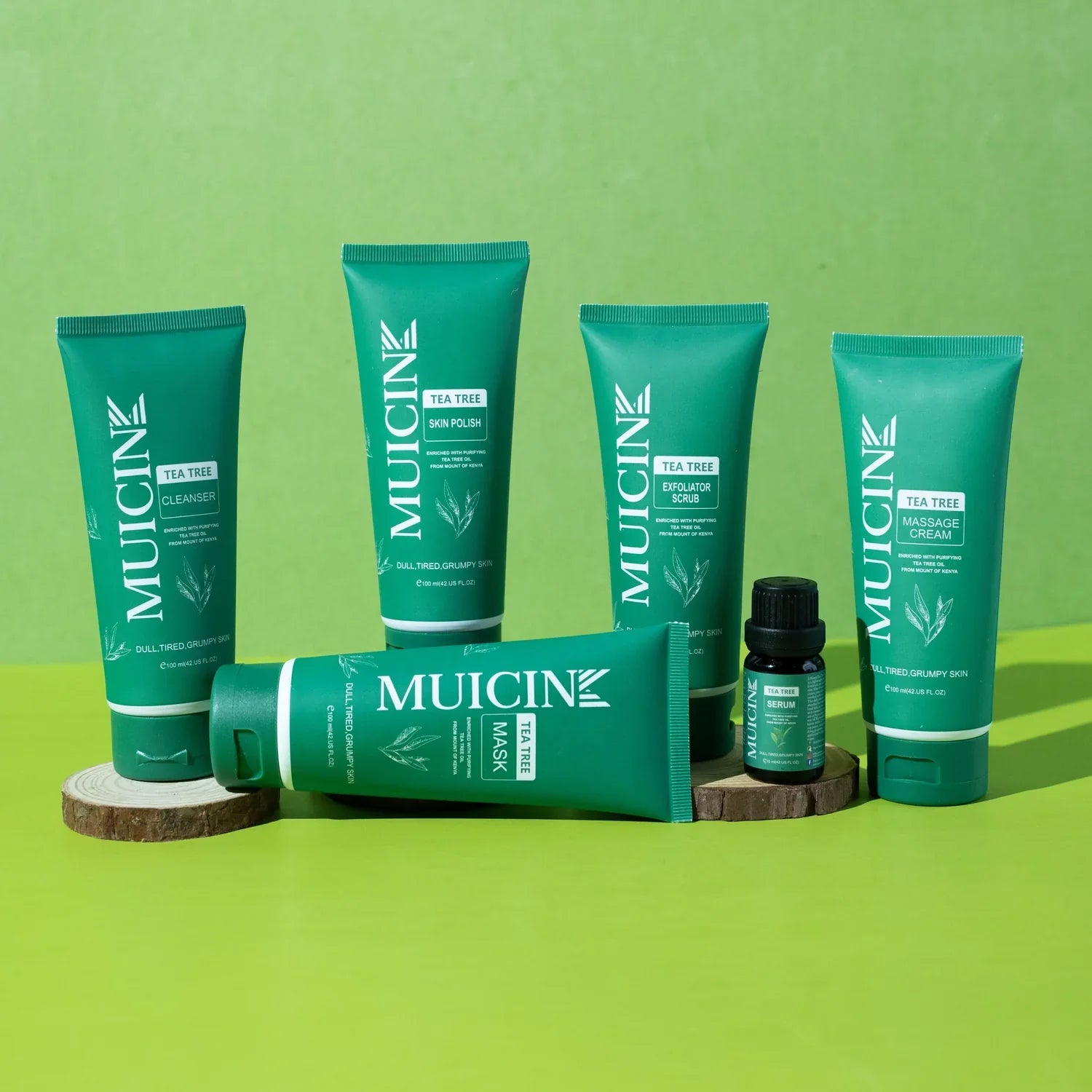 Muicin 6-Step Facial Kit – Tea Tree Muicin