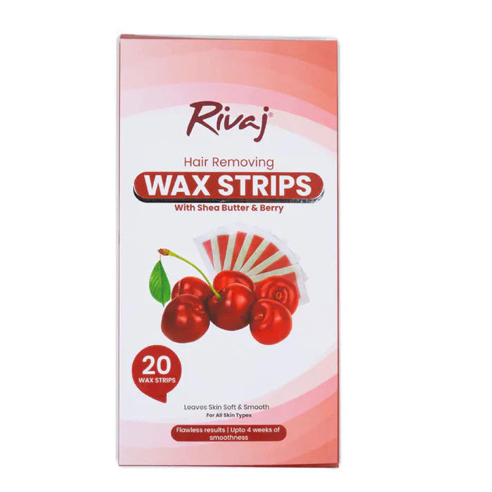 Rivaj UK - Shea Butter & Berry Body Wax Strips Rivaj
