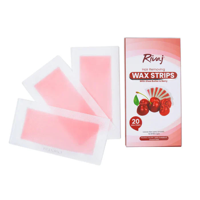 Rivaj UK - Shea Butter & Berry Body Wax Strips Rivaj
