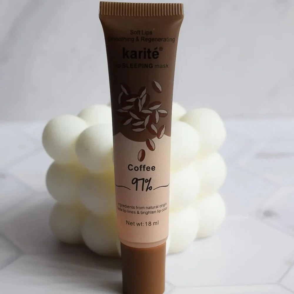 Karite Lip Sleeping Mask With Coffee Extract 97% - 18ml Karite