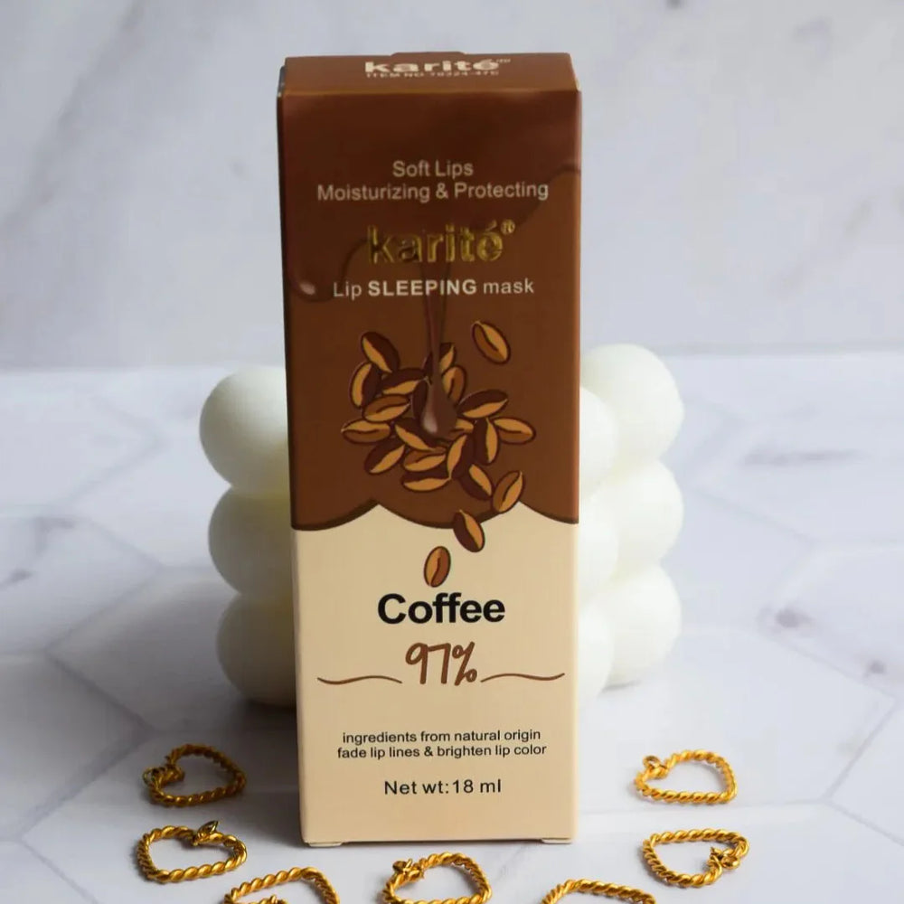 Karite Lip Sleeping Mask With Coffee Extract 97% - 18ml Karite