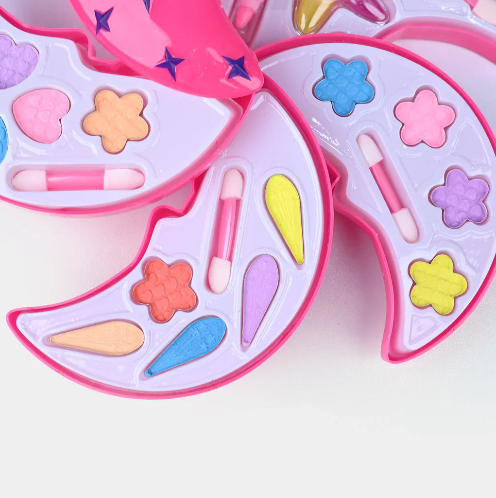 pink moon-shaped kids cosmetics set Cosmia.pk