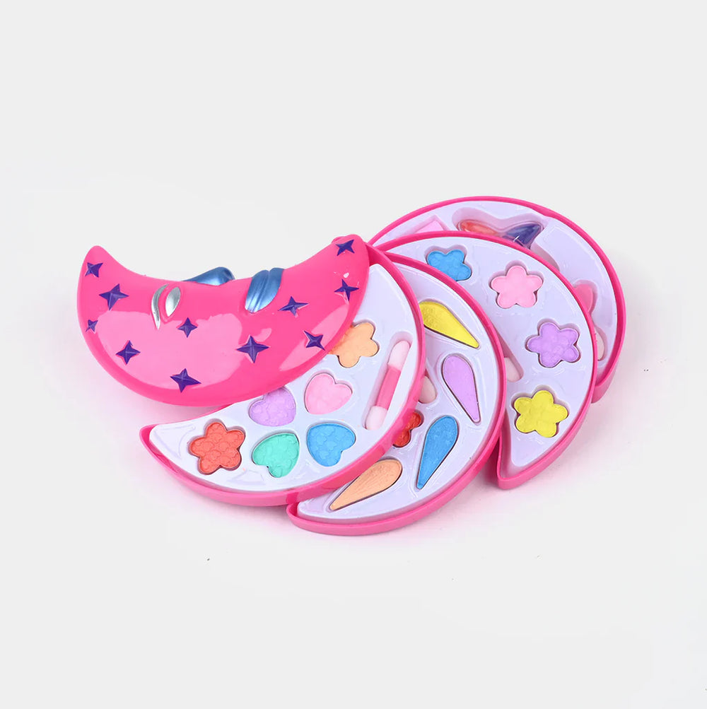 pink moon-shaped kids cosmetics set Cosmia.pk