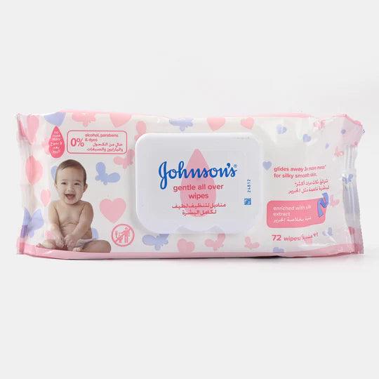 Johnson's Gentle All Over Baby Wipes - 72-Pack Johnson's