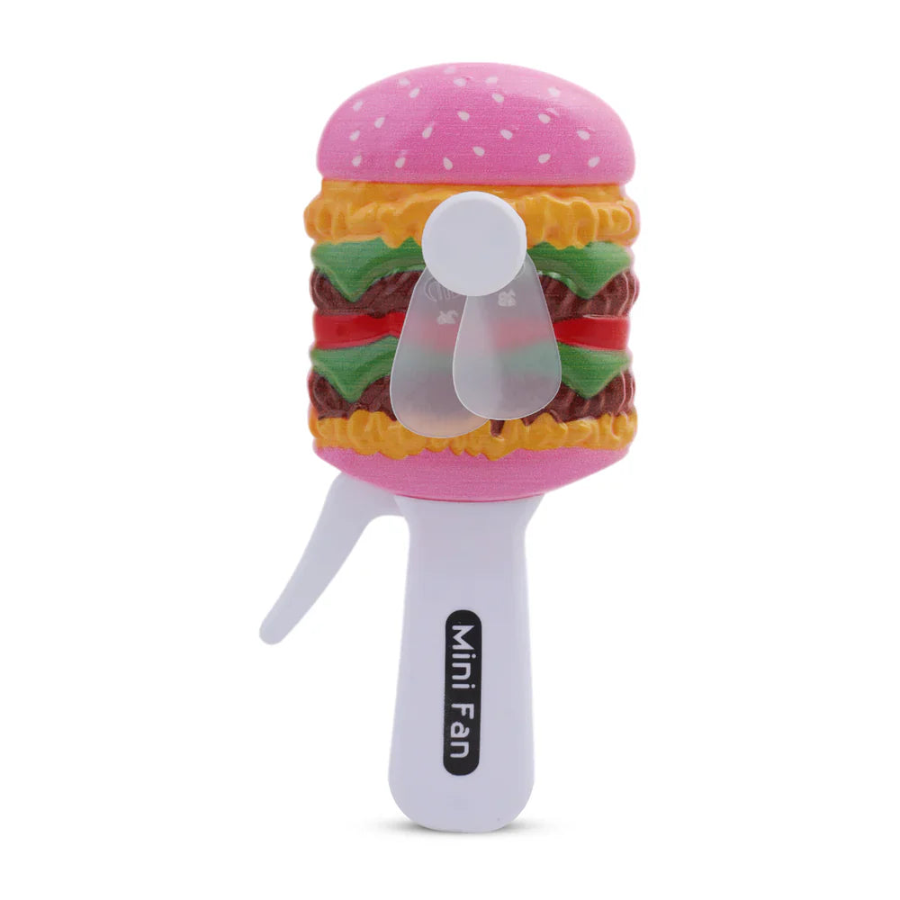 Mini Handheld Fan Designed - Hamburger Cosmia.pk