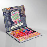 Mocallure Good Vibes Eyeshadow Palette, 48 Colors 6 Blusher