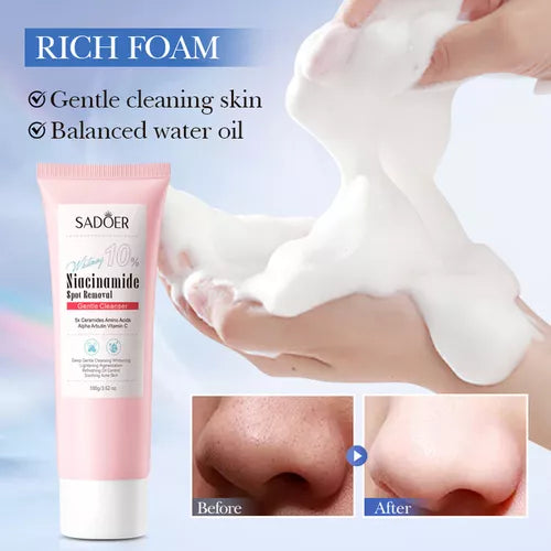 Sadoer Brightening Gentle Oil Control Refreshing Cleanser - 100g Sadoer