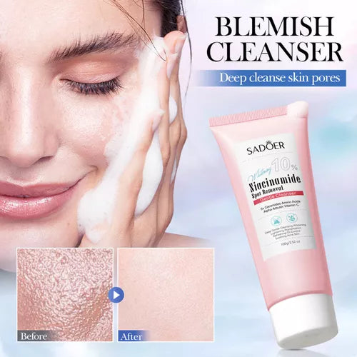 Sadoer Brightening Gentle Oil Control Refreshing Cleanser - 100g Sadoer
