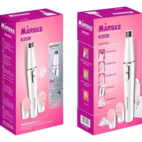 MARSKE 3in1 Face Massager + Epilator Marske