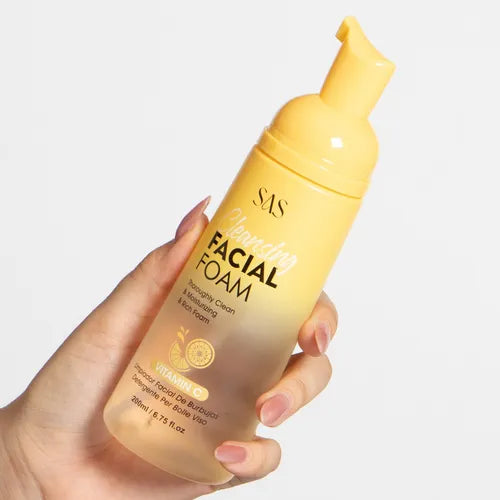 SAS Vitamin C Cleansing Facial Foam – 200ml SAS