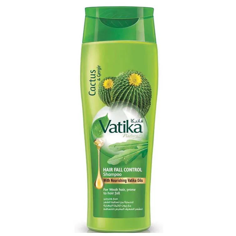 Dabur Vatika Cactus and Gergir Hair Fall Control Shampoo 185ml Vatika